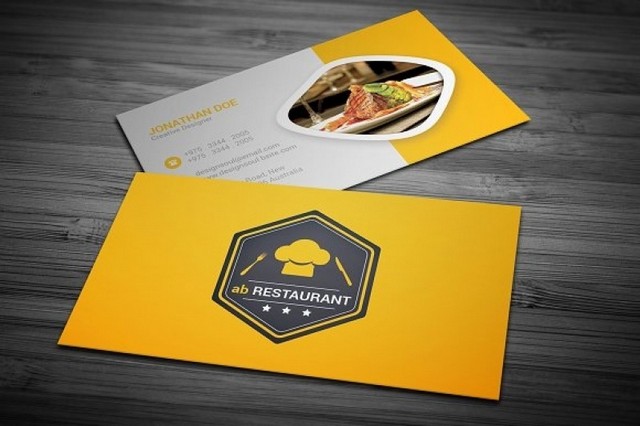 Cartão de Visita para Restaurante Ermelino Matarazzo - Cartão de Visita para Arquitetos